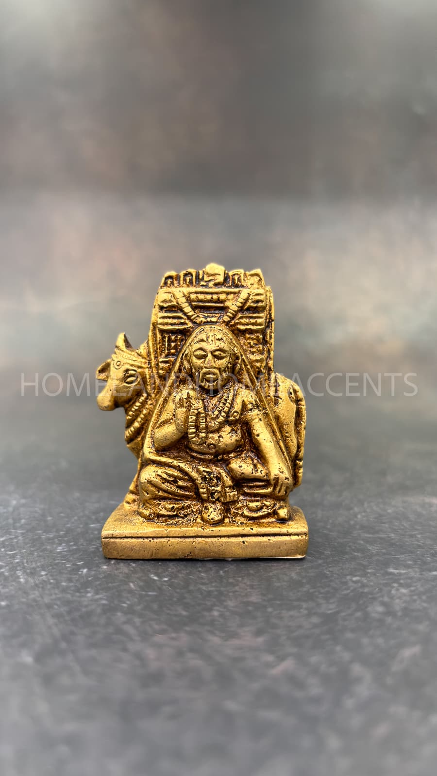 Ragavendra With Cow