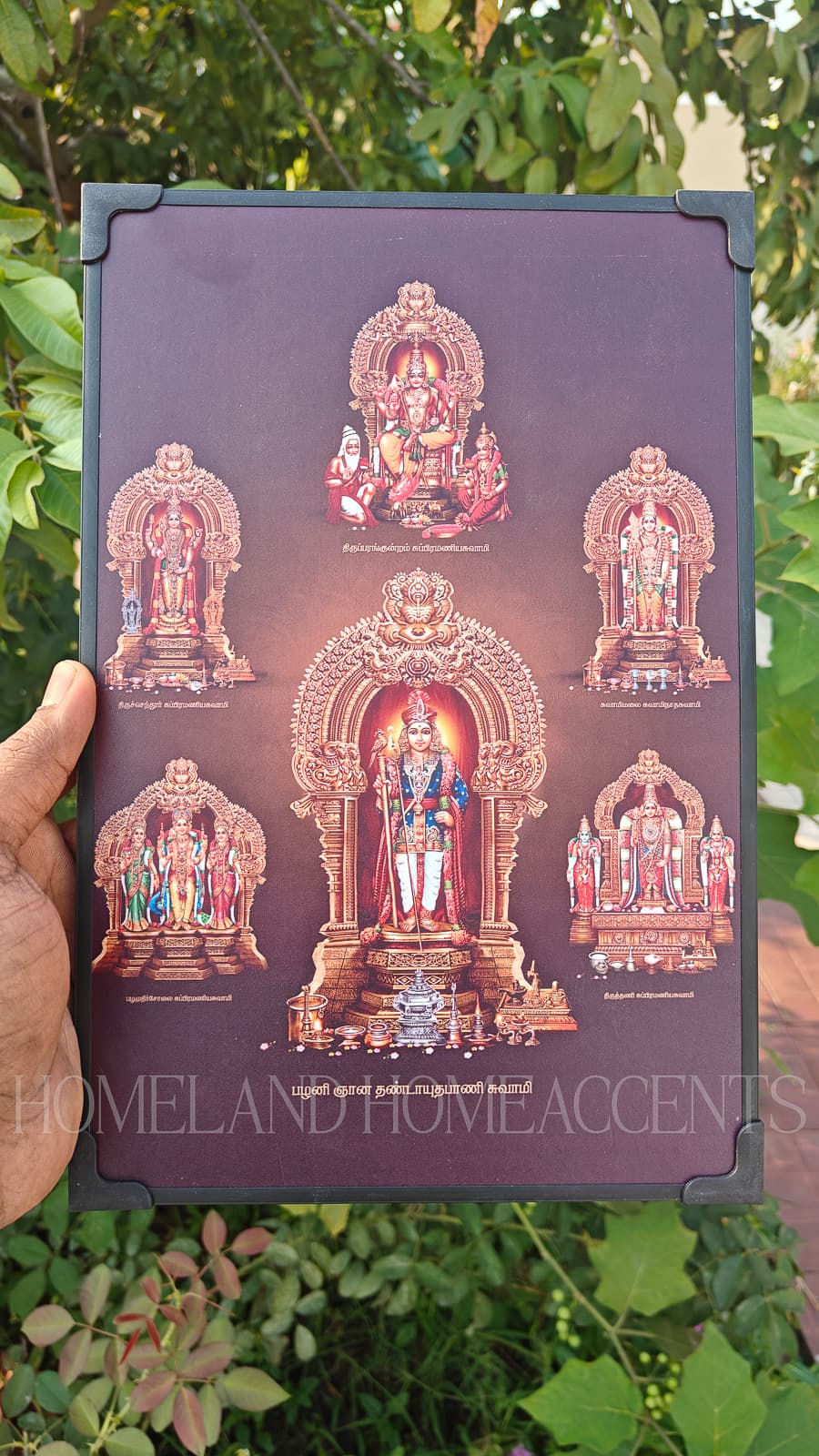 Palani Gnana Dhandayuthapani Murugan - Plastic Frame