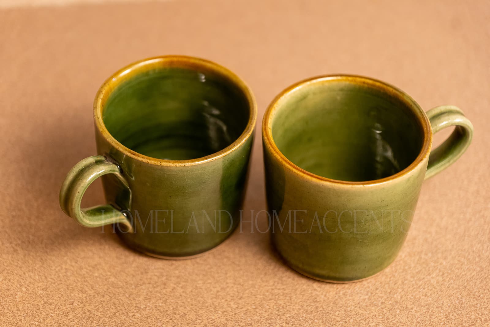 Dark Green Ceramic Cup