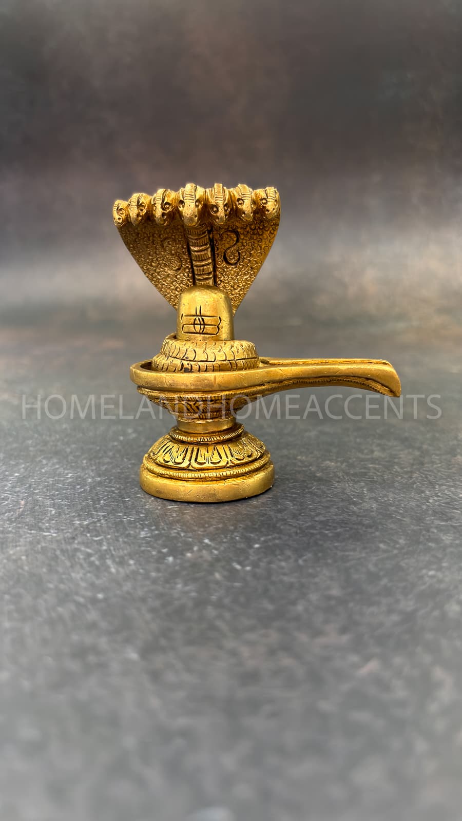 Shivlingam with Snake on Top