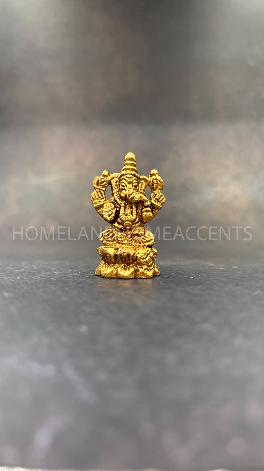 Small Ganesh Brass Idol