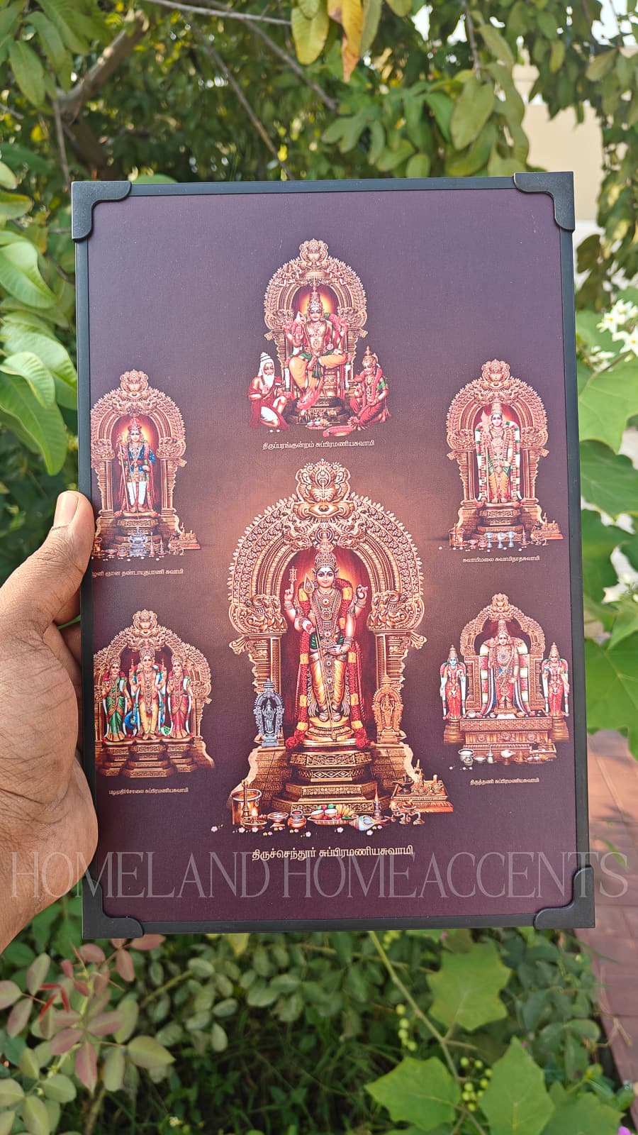 Thiruchendur Murugan - Plastic Frame