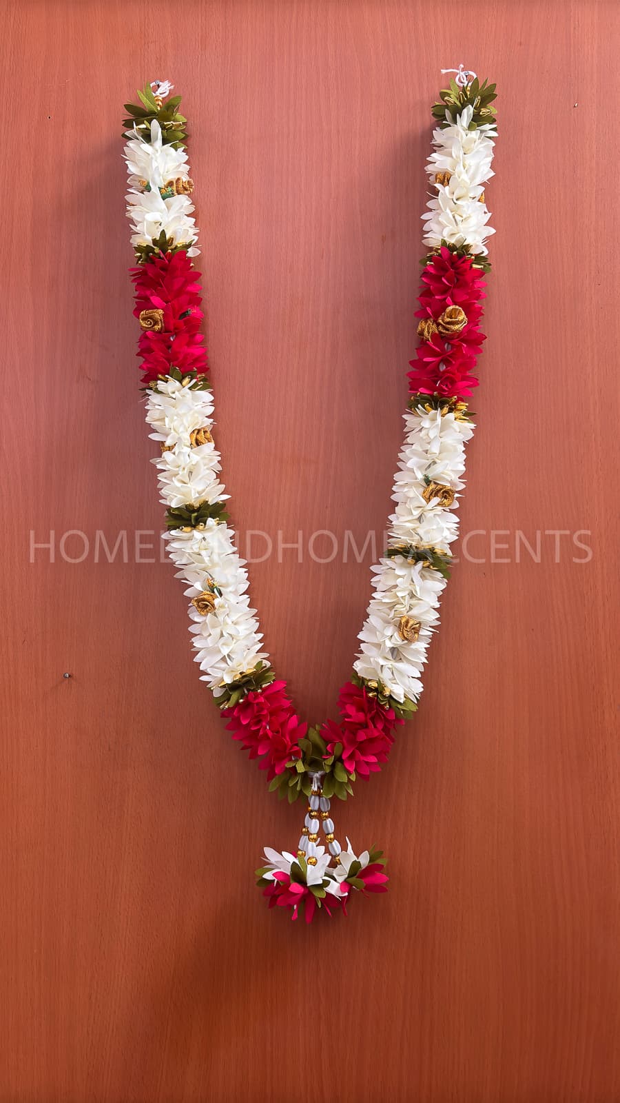 Elegant Washable Fabric Maalai/Garland with Bead Detailing