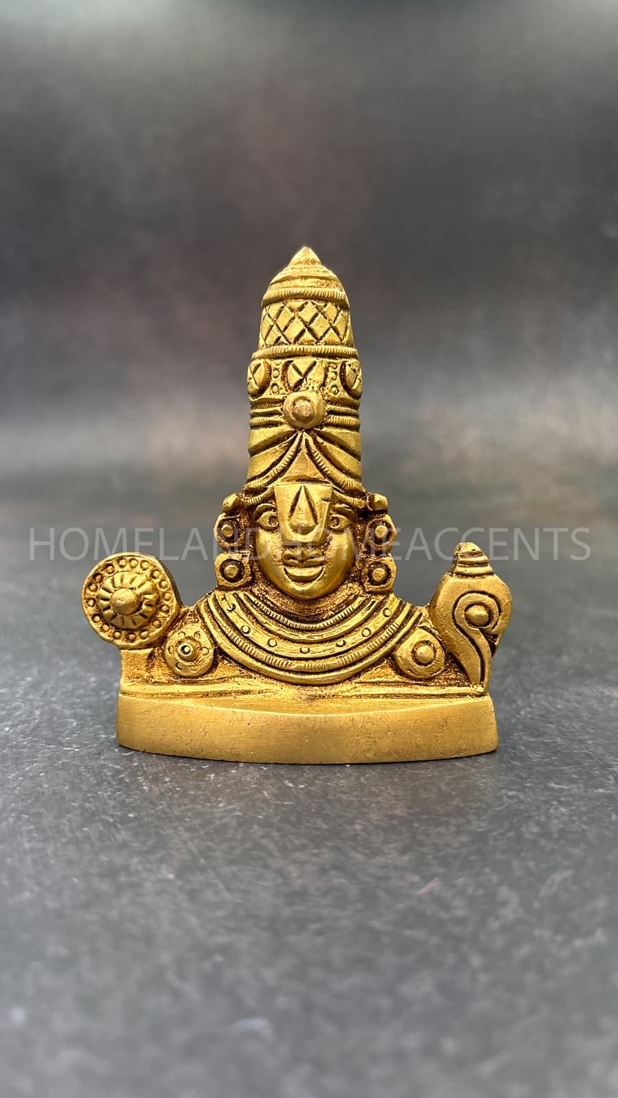 Brass Perumal Bust